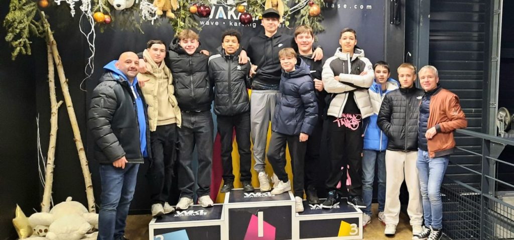 La fete de noel pour les cadets et juniors