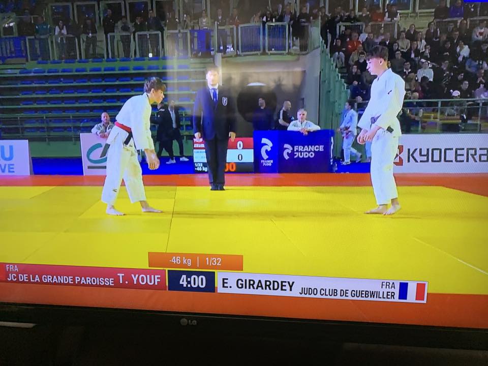 Esteban GIRARDEY au championnat de France 1er Division – Cadet