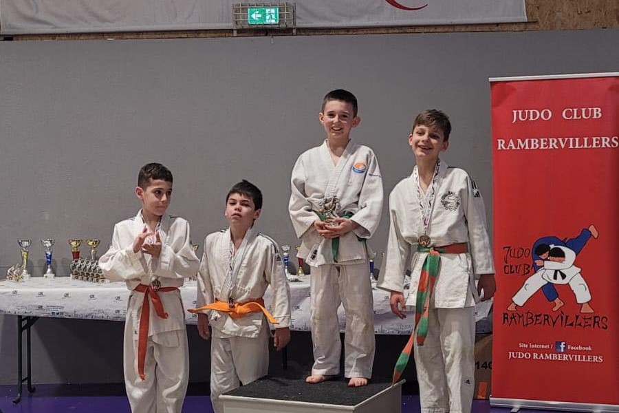 1er place pour Aron NAST au Tournoi de Rambervilliers Benjamin