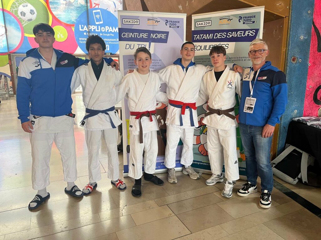 7ème Place pour les Cadets de Guebwiller au Championnat par Équipe à Vandoeuvre-les-Nancy